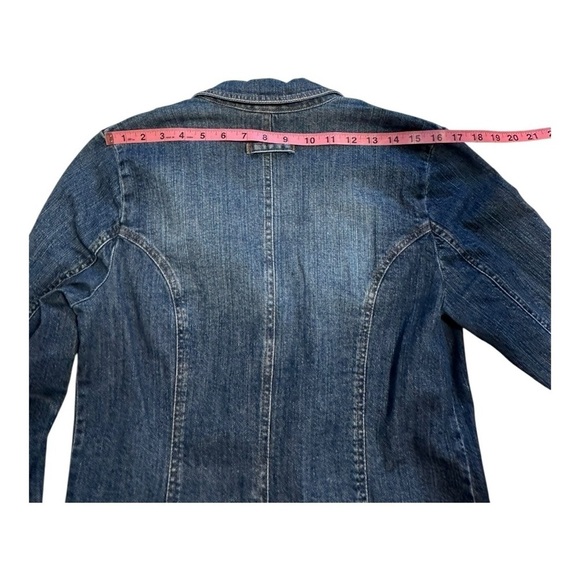 Contrast | Tailor Fit Jeans Jacket Denim Blazer - Size Medium - Picture 13 of 15